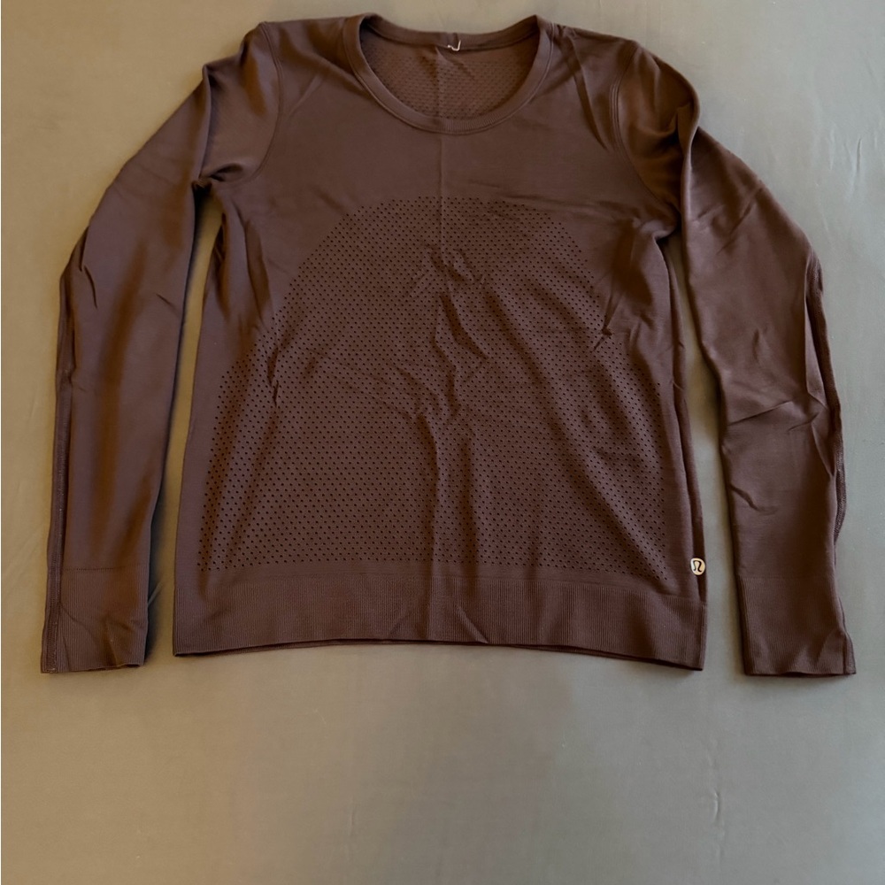 Lululemon swiftly relaxed LS top: mesh edition